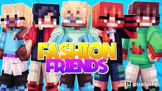 Thumbnail of the Minecraft Bedrock Marketplace product Fashion Friends created by Pixelusion.