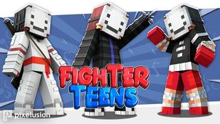 Thumbnail of the Minecraft Bedrock Marketplace product Fighter Teens created by Pixelusion.