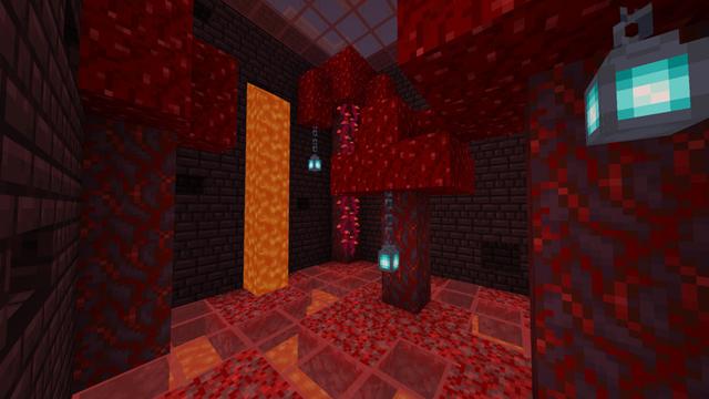 Screenshot of the Minecraft Bedrock Marketplace product Find The Button created by Pixelusion.