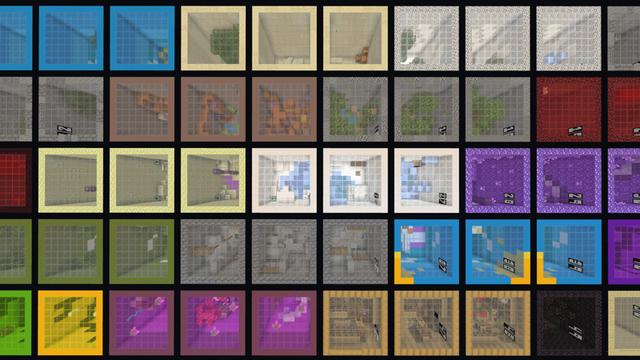 Screenshot of the Minecraft Bedrock Marketplace product Find The Button created by Pixelusion.