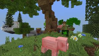 Screenshot of the Minecraft Bedrock Marketplace product Fortune Block! created by Pixelusion.