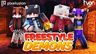 Thumbnail of the Minecraft Bedrock Marketplace product Freestyle Demons created by Pixelusion.