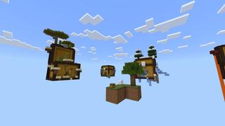 Screenshot of the Minecraft Bedrock Marketplace product Giant Chest Skyblock created by Pixelusion.