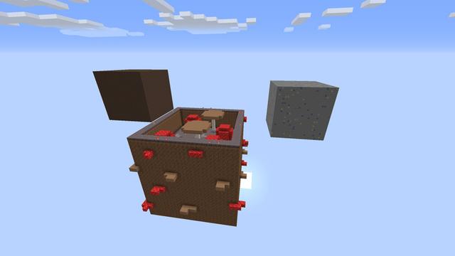 Screenshot of the Minecraft Bedrock Marketplace product Giant Skyblock created by Pixelusion.
