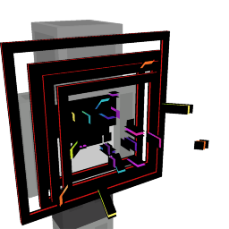 Thumbnail of the Minecraft Bedrock Marketplace product Glitch Portal created by Pixelusion.