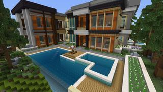 Screenshot of the Minecraft Bedrock Marketplace product Le manoir de Dieu created by Pixelusion.