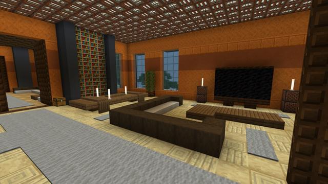 Screenshot of the Minecraft Bedrock Marketplace product God Mansion created by Pixelusion.