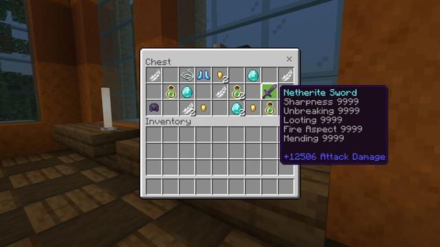 Screenshot of the Minecraft Bedrock Marketplace product God Mansion created by Pixelusion.