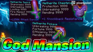 Thumbnail of the Minecraft Bedrock Marketplace product Le manoir de Dieu created by Pixelusion.