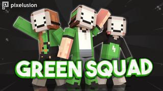 Thumbnail of the Minecraft Bedrock Marketplace product Green Squad created by Pixelusion.