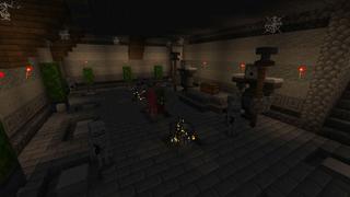 Screenshot of the Minecraft Bedrock Marketplace product Greenville created by Pixelusion.