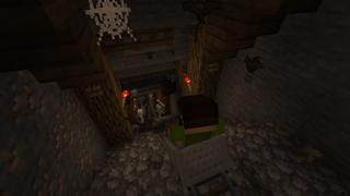 Screenshot of the Minecraft Bedrock Marketplace product Greenville created by Pixelusion.