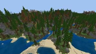 Screenshot of the Minecraft Bedrock Marketplace product Greenville created by Pixelusion.