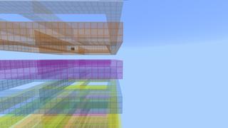 Screenshot of the Minecraft Bedrock Marketplace product Grid Skyblock created by Pixelusion.