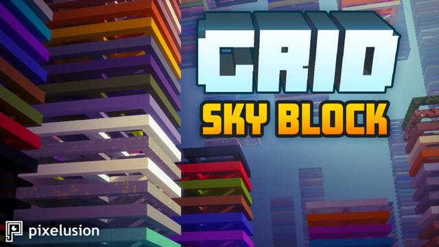 Thumbnail of the Minecraft Bedrock Marketplace product Grid Skyblock created by Pixelusion.