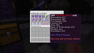 Screenshot of the Minecraft Bedrock Marketplace product Hacker Battle Arena created by Pixelusion.