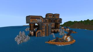 Screenshot of the Minecraft Bedrock Marketplace product Hacker Platform created by Pixelusion.