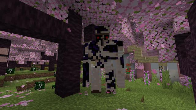 Screenshot of the Minecraft Bedrock Marketplace product Hacker Village created by Pixelusion.