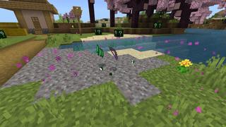 Screenshot of the Minecraft Bedrock Marketplace product Hacker Village created by Pixelusion.