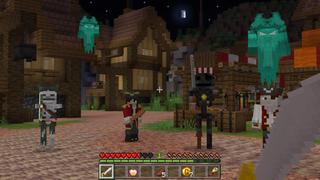 Screenshot of the Minecraft Bedrock Marketplace product Haunted Ship created by Pixelusion.