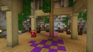 Screenshot of the Minecraft Bedrock Marketplace product Hexagon Survival created by Pixelusion.