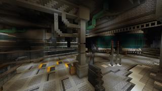 Screenshot of the Minecraft Bedrock Marketplace product Hidden Superhero Base created by Pixelusion.