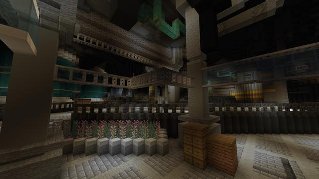 Screenshot of the Minecraft Bedrock Marketplace product Hidden Superhero Base created by Pixelusion.