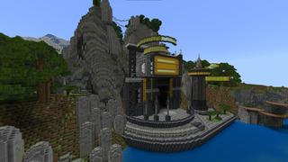 Screenshot of the Minecraft Bedrock Marketplace product Hidden Superhero Base created by Pixelusion.