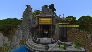 Screenshot of the Minecraft Bedrock Marketplace product Hidden Superhero Base created by Pixelusion.