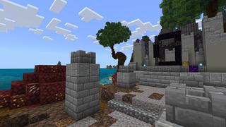 Screenshot of the Minecraft Bedrock Marketplace product Houseboat Survival Wild Ocean created by Pixelusion.