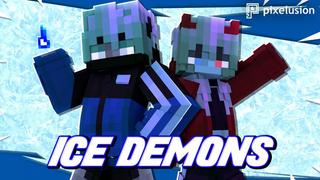 Thumbnail of the Minecraft Bedrock Marketplace product Ice Demons created by Pixelusion.