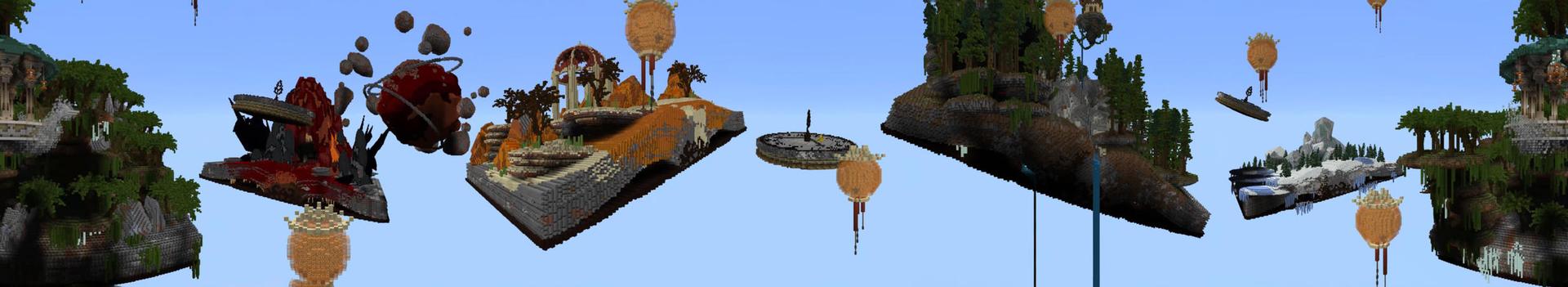 Panorama of the Minecraft Bedrock Marketplace product Imaginary Books created by Pixelusion.