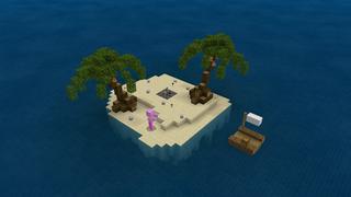 Screenshot of the Minecraft Bedrock Marketplace product Infinity Lucky Mobs created by Pixelusion.