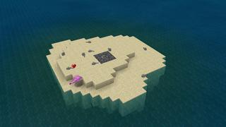 Screenshot of the Minecraft Bedrock Marketplace product Infinity Lucky Mobs created by Pixelusion.