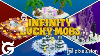 Thumbnail of the Minecraft Bedrock Marketplace product Infinity Lucky Mobs created by Pixelusion.