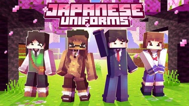 Thumbnail of the Minecraft Bedrock Marketplace product Japanese Uniforms created by Pixelusion.