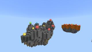 Screenshot of the Minecraft Bedrock Marketplace product Kingdom Skyblock created by Pixelusion.