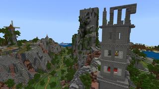 Screenshot of the Minecraft Bedrock Marketplace product King's Valley created by Pixelusion.
