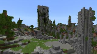 Screenshot of the Minecraft Bedrock Marketplace product King's Valley created by Pixelusion.