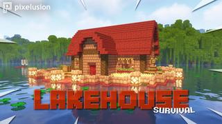 Thumbnail of the Minecraft Bedrock Marketplace product LakeHouse Survival created by Pixelusion.