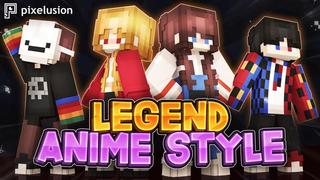 Thumbnail of the Minecraft Bedrock Marketplace product Legend Anime Style created by Pixelusion.