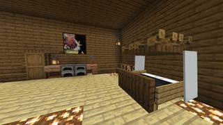 Screenshot of the Minecraft Bedrock Marketplace product Lucky Base Skyblock created by Pixelusion.