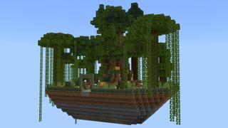 Screenshot of the Minecraft Bedrock Marketplace product Lucky Base Skyblock created by Pixelusion.