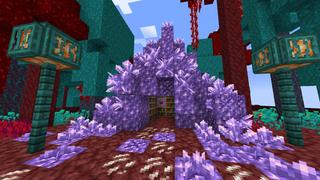 Screenshot of the Minecraft Bedrock Marketplace product Lucky Base Skyblock created by Pixelusion.