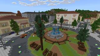 Screenshot of the Minecraft Bedrock Marketplace product Lucky Block created by Pixelusion.