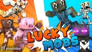Thumbnail of the Minecraft Bedrock Marketplace product Lucky Mobs created by Pixelusion.