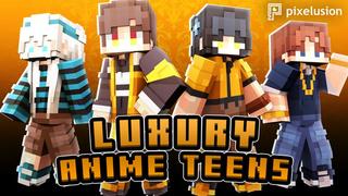 Thumbnail of the Minecraft Bedrock Marketplace product Luxury Anime Teens created by Pixelusion.