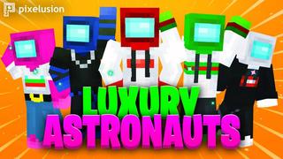 Thumbnail of the Minecraft Bedrock Marketplace product Luxury Astronauts created by Pixelusion.