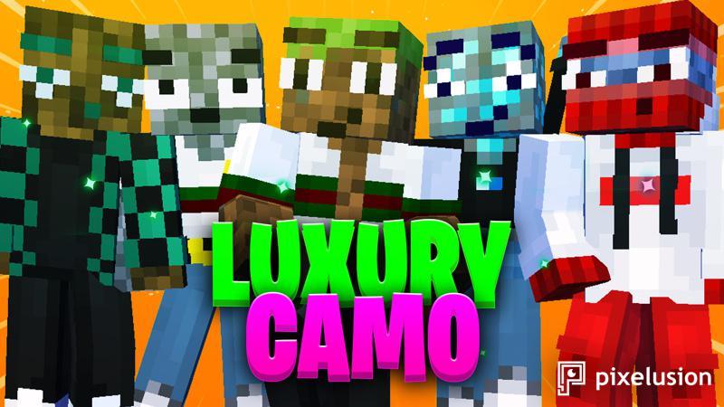 Luxury Camo by Pixelusion | CHUNK - Minecraft Bedrock Marketplace Explorer