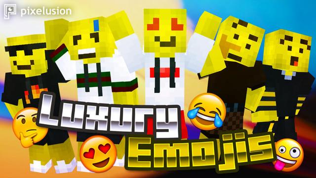 Thumbnail of the Minecraft Bedrock Marketplace product Luxury Emojis created by Pixelusion.